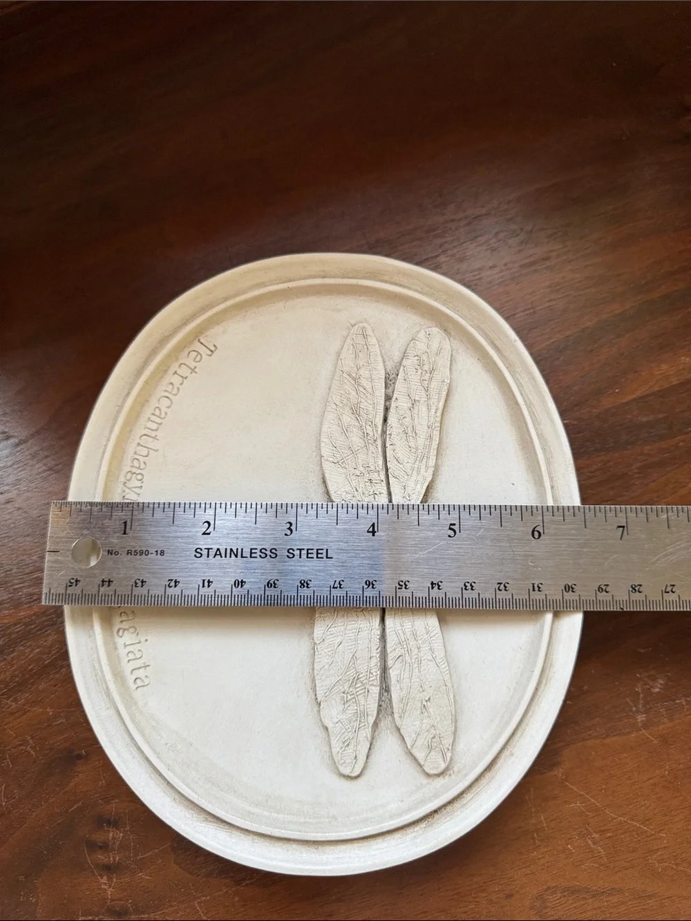 House Parts Inc Dragonfly Plaques Wall Decor One Set of Two (2)